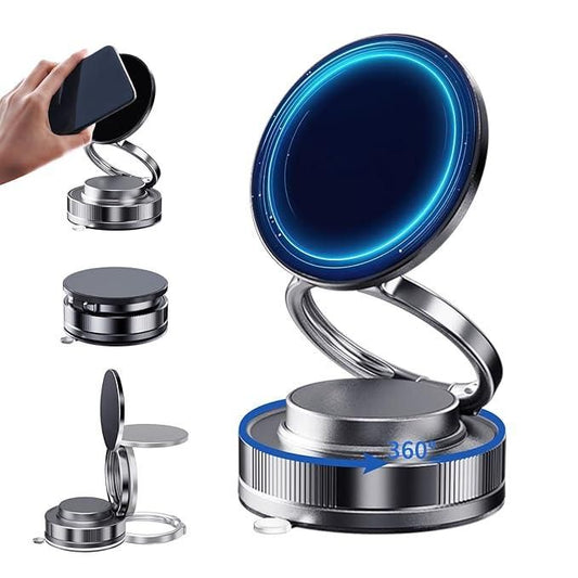vacuum magnetic phone holder